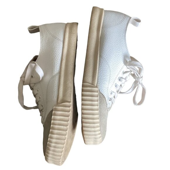 MIA Grayson Faux Leather & Suede Cap Toe Sneaker SZ 8M #88S - Picture 3 of 8